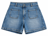 HUSH Denim Shorts size UK 12 US 8 ladies