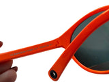 Vilebrequin Vilebrequin Orange Polarised Sunglasses men