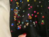 STELLA MCCARTNEY 2024 KIDS GIRLS’ Glitter Polka Dots Cardigan Size 8 years old children
