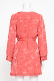 Zadig & Voltaire Ramasco 100% Silk Jacquard Dress size M medium ladies