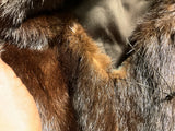 Custom-Made Brown Mink Fur Vest ladies