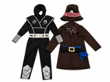 Children’s Fancy Dress Costume Set of 2– Ninja & Mad Hatter children