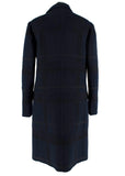 Valentino Navy Double Fleece Wool And Cashmere Coat Size US 6 UK 10 ladies