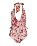 ZIMMERMANN Cassia Frill Wrap One-Piece Swimsuit Size 1 ladies