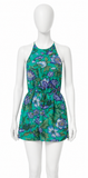 Zimmermann zimmermann Floral Silk & Cotton Romper Playsuit Size 0 XS ladies