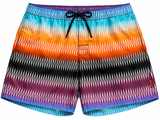 Missoni Multicolour Zigzag Print Men’s Swim Shorts – Size L men