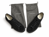 Tom Ford Black Suede Low-Top Sneakers – US 9 / EU 42 men