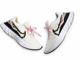 Nike React White Leopard Print Trainers – UK 5.5 / EU 39 ladies
