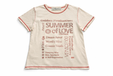 Golden Goose Summer of Love with faded red accents T shirt Size M medium ladies