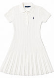 Polo by Ralph Lauren Cable Knit Polo Dress – White – Size M ladies