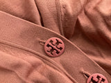 Tory Burch Simone Button Wool Cardigan, Pink Size S/P ladies