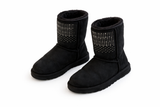 UGG BOOTS CLASSIC SHORT BLING (BLACK) SIZE 5.5 EU38 -BOOTS LADIES