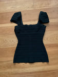 Herve Leger Cape Sleeves MOST SEXY bandage Too Size XS -seen on celebrities ladies