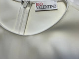 Red Valentino Ruffle Mini Dress – White ladies