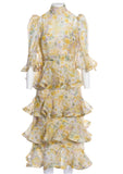 Zimmermann Harmony Ruffle Midi Dress