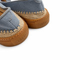 Fratelli Rossetti Blue Suede Tassel Espadrille Loafers size 43 men