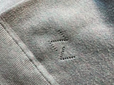 Zadig and Volatire Livia CO Grey Knit Sweater size M medium ladies
