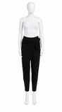 Ralph Lauren Purple Label Wrap Tapered Pants – Black – Size US 6 / IT 42 ladies