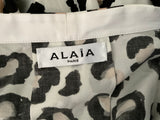 Alaïa Leopard Print Mini Dress with Signature Belt – FR 38