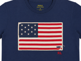 Polo Ralph Lauren Distressed Flag T-Shirt ladies
