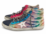 Golden Goose Francy Limited Edition Multicolour High-Top Trainers – Size 39 ladies