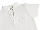Bonpoint Kids White Short Sleeve Polo T-Shirt – Size 4 years children