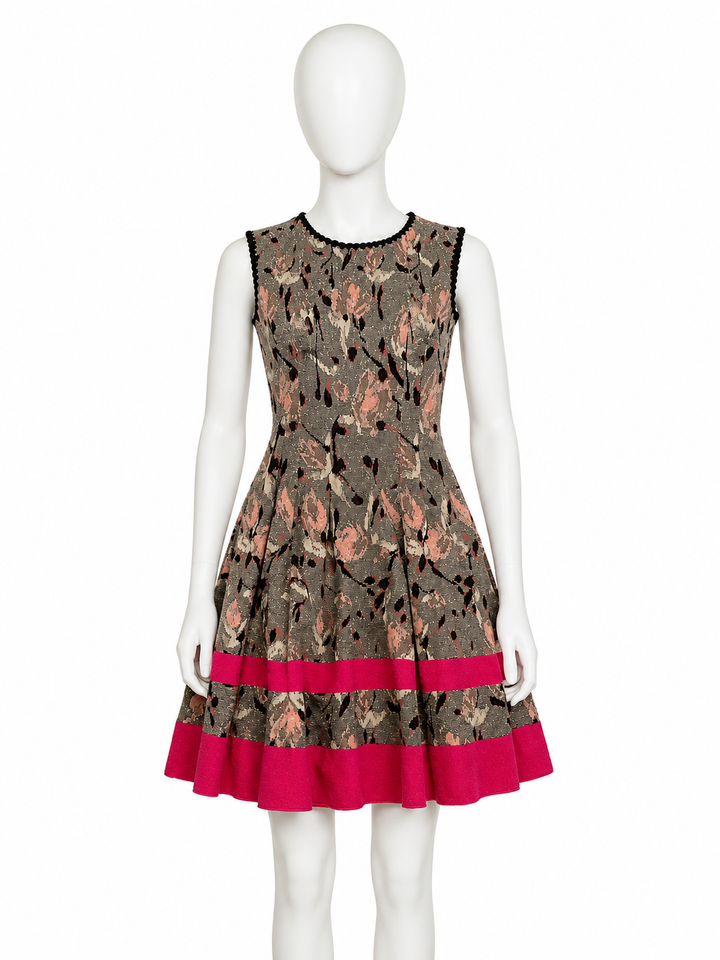 Missoni Fit and Flare Wool Dress Size I 40 US 4 UK 8 ladies
