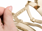 Valentino Garavani Rockstud Caged Wedge Espadrille Sandals Size 39 ladies