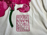 Gucci x George Kenneth Scott Oversized Graphic Print T-Shirt – Size M ladies