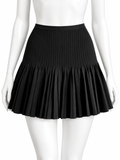 Hervé Léger Black Pleated Mini Skirt Size XS ladies