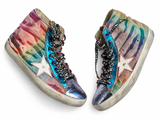Golden Goose Francy Limited Edition Multicolour High-Top Trainers – Size 39 ladies
