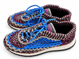 Valentino Garavani Men’s Crochet Rope Sneakers Trainers Multicolour Size EU 42 UK 8 men