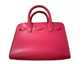 Mansur Gavriel Leather Calfskin Mini Sun Bag Flamma Red Bag Handbag ladies