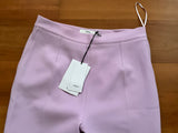 Safiyaa lavender wide leg pink trousers pants Size F 36 UK 8 US 4 ladies