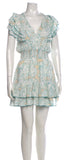 Poupette St Barth x Vilebrequin Camila Mini Dress – Hidden Fishes Print ladies
