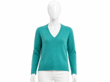Prada Cashmere & Virgin Wool V-Neck Sweater IT 38 (UK 6 / US 2 / XS) ladies