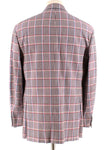 Etro Pink Checked Single Breasted Jacket Size 50 Owned By Elton John And David men