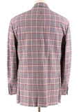 Etro Pink Checked Single Breasted Jacket Size 50 Owned By Elton John And David men