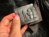 Joseph Lucy Toscana Black Shearling Gilet Vest – Size 38 ladies
