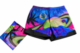 Valentino Rockstud Water Sky Men’s Swim Shorts Multicolour Size IT 48 men