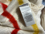 Polo Ralph Lauren Multicolour Striped Cable-Knit Cashmere Sweater size M ladies