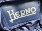 Herno Lightweight dawn feathers blue down bomber jacket Size 52 men
