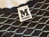 M Missoni Knit Black Dress size I 42 ladies