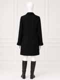 Gucci Black Wool Coat with GG Pearl Buttons – IT 34 / XXS ladies