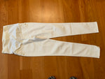 James Jeans Womens Maternity White Denim Stretch Skinny Slim Jeans USA Size 25 ladies