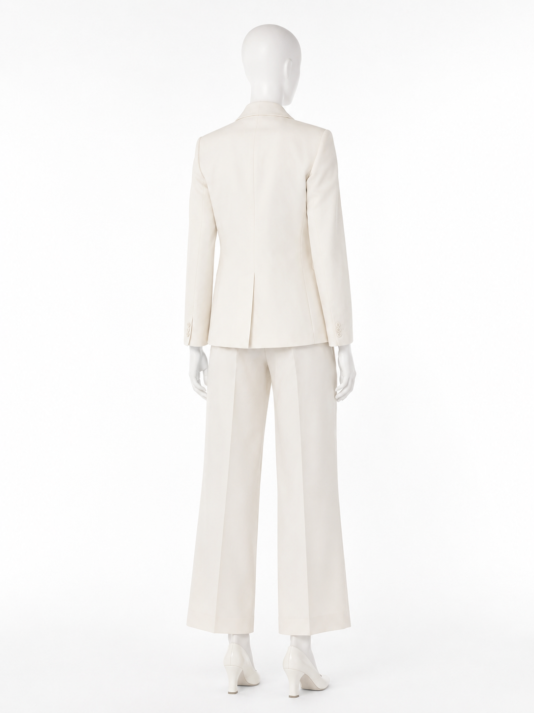 Weekend Max Mara Ecru Linen & Cotton Trouser Suit ladies