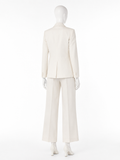 Weekend Max Mara Ecru Linen & Cotton Trouser Suit ladies