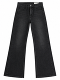Rag & Bone Peyton Mid-Rise Ankle Bootcut Jeans – Black – Size 29 ladies