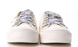 CHRISTIAN DIOR Canvas Walk'n Dior Low Top Sneakers Trainers White Size 38.5 ladies