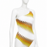 Missoni One-Shoulder Chevron Swimsuit – Zig Zag ladies